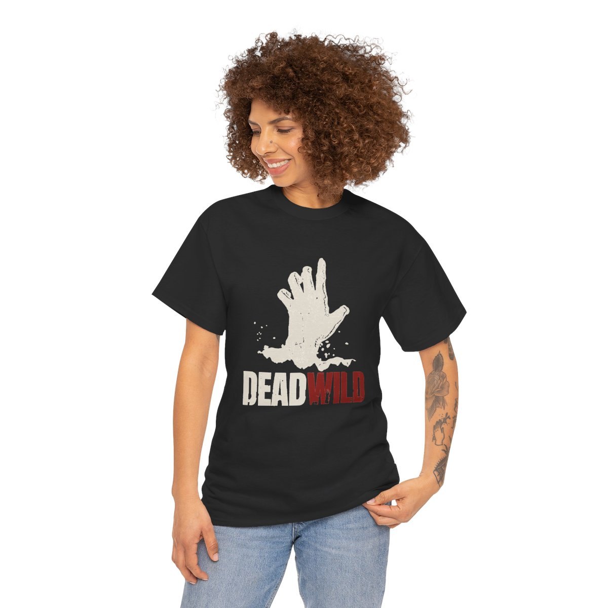 DEADWILD Rising Hand Tee (Black)