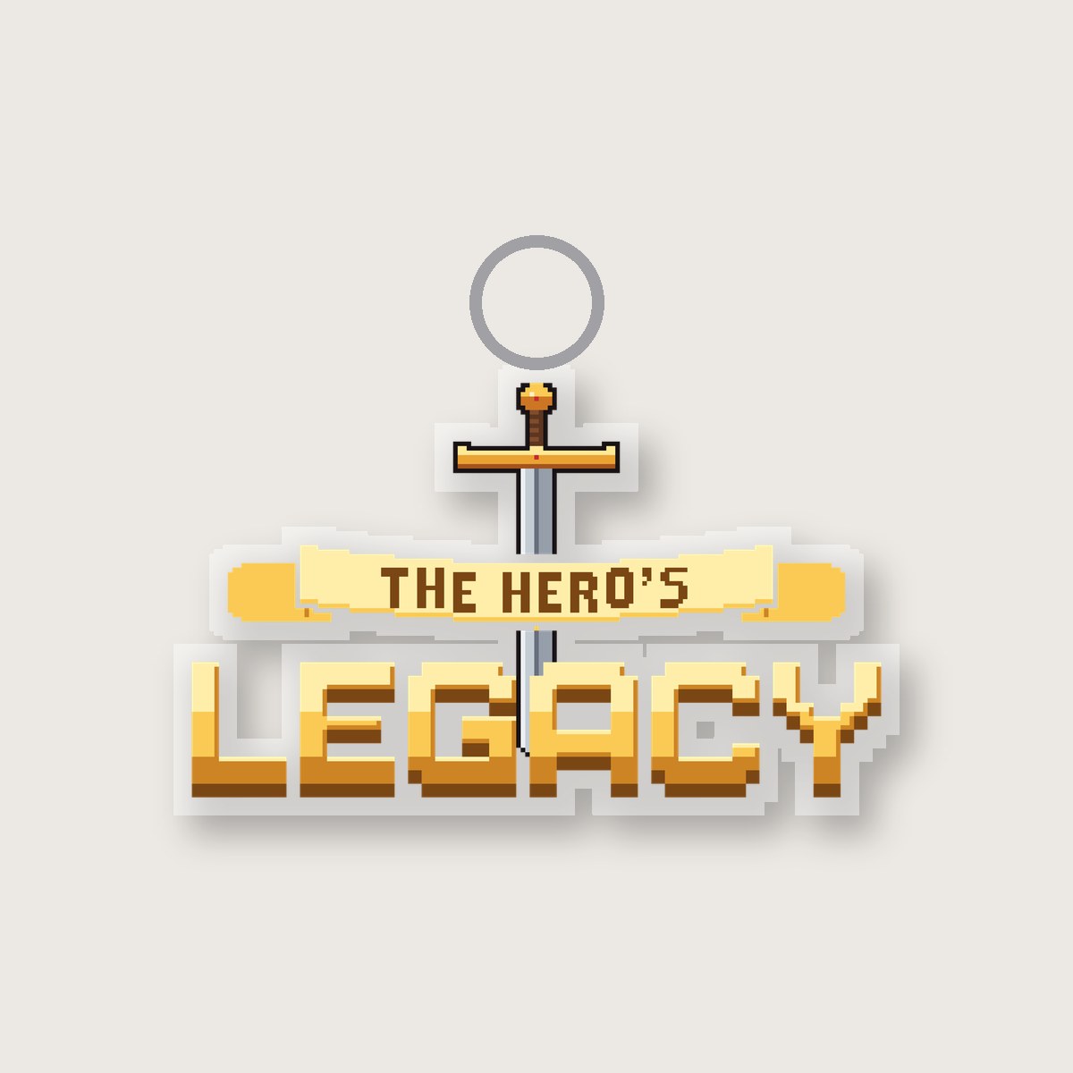 The Hero's Legacy Acrylic Keychain
